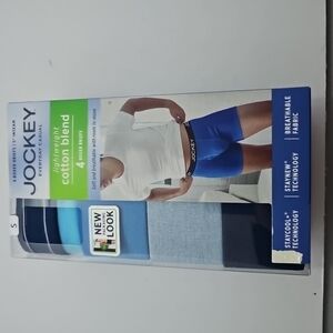 Jockey Men's Blue Cotton Blend Underwear